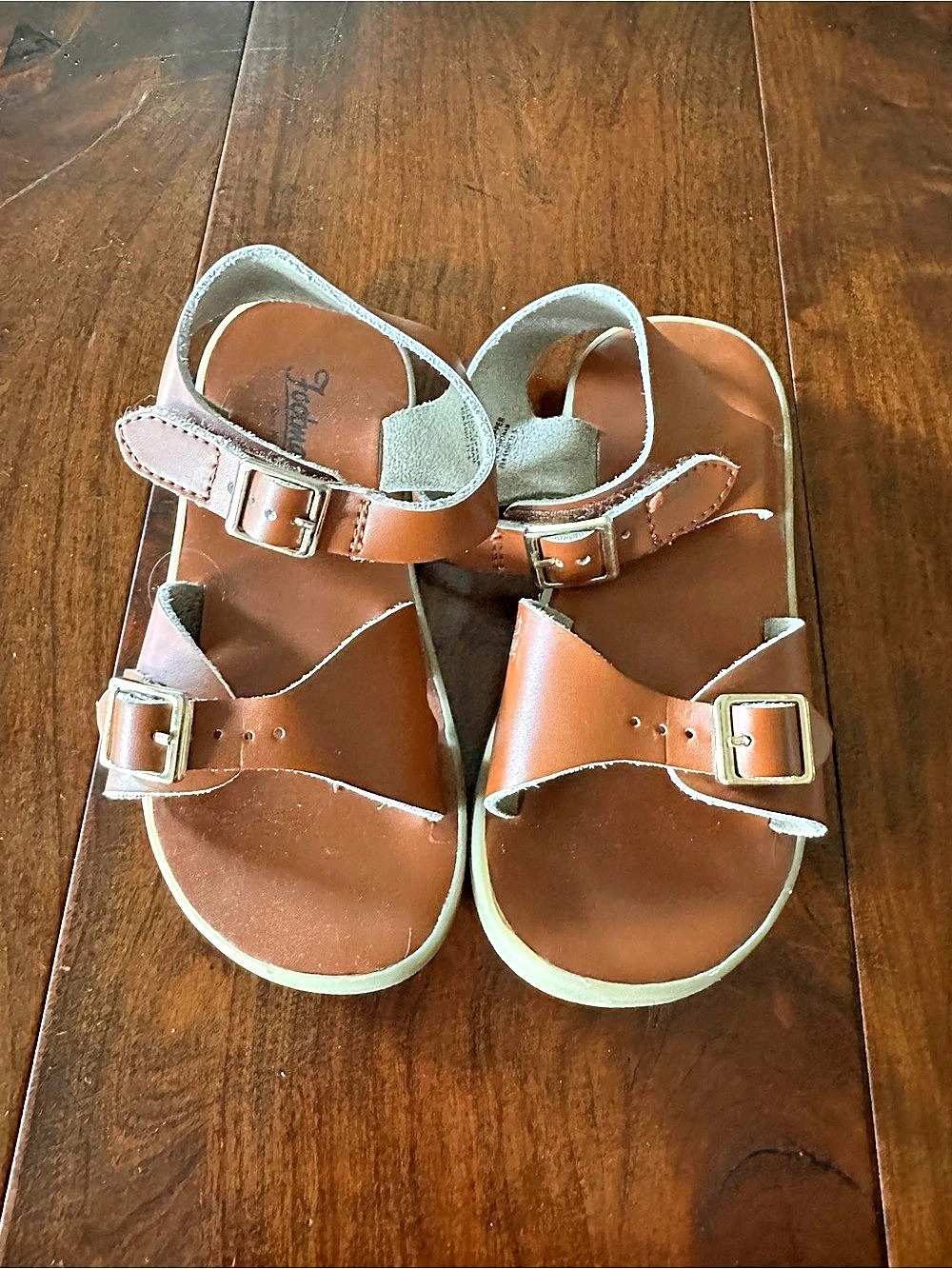 Footmates Eco Tide Sandal Children’s Brown Velcro Sandals US 10
